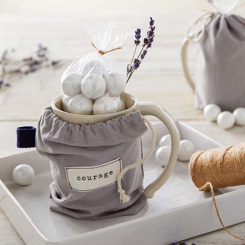DEMDACO Happy Heart Cream Inspirational 16 ounce Ceramic Stoneware Coffee Mug - Image 5